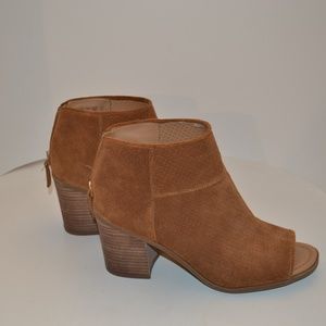 Lucky Peep Toe Booties